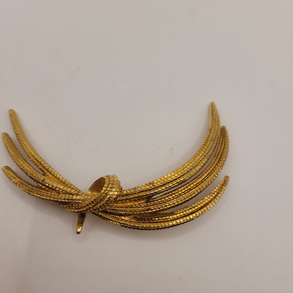 Monet Gold Brooch